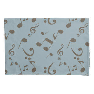 Music pattern pillowcase