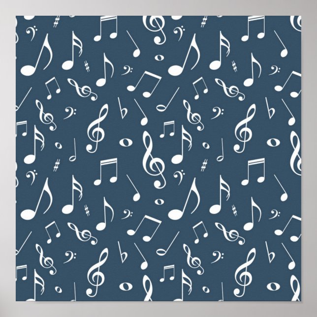 Music pattern poster (Front)