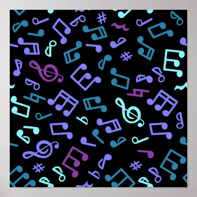 Music pattern poster (Front)