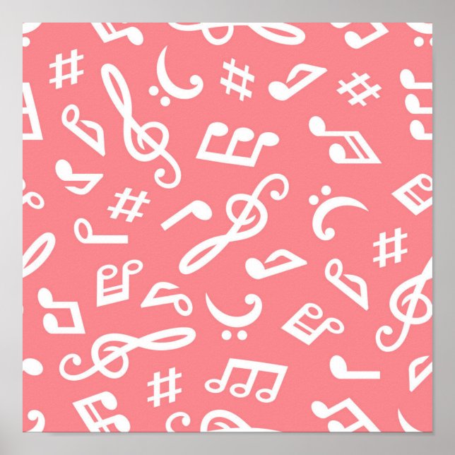 Music pattern poster (Front)