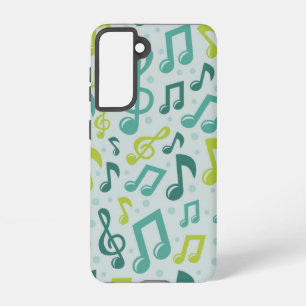 Music pattern samsung galaxy case
