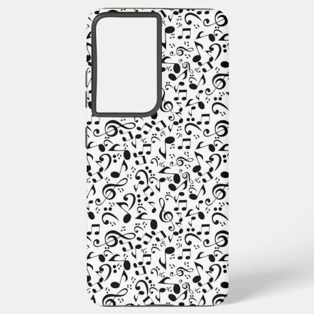Music pattern samsung galaxy s21 ultra case (Back)