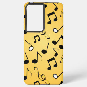 Music pattern samsung galaxy case