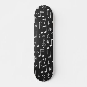 Music pattern skateboard