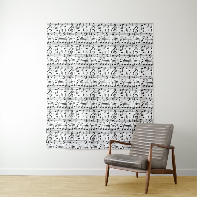 Music Pattern tapestries (In Situ)