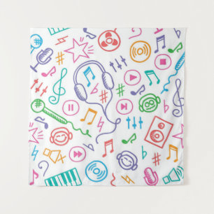 Music pattern tapestry