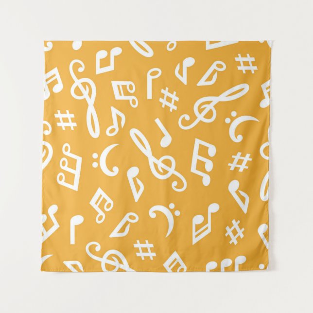 Music pattern tapestry (Front)