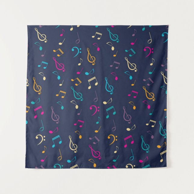 Music pattern tapestry (Front)