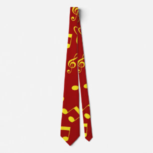 Music pattern tie