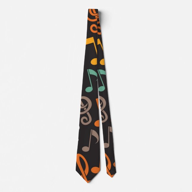 Music pattern tie (Front)