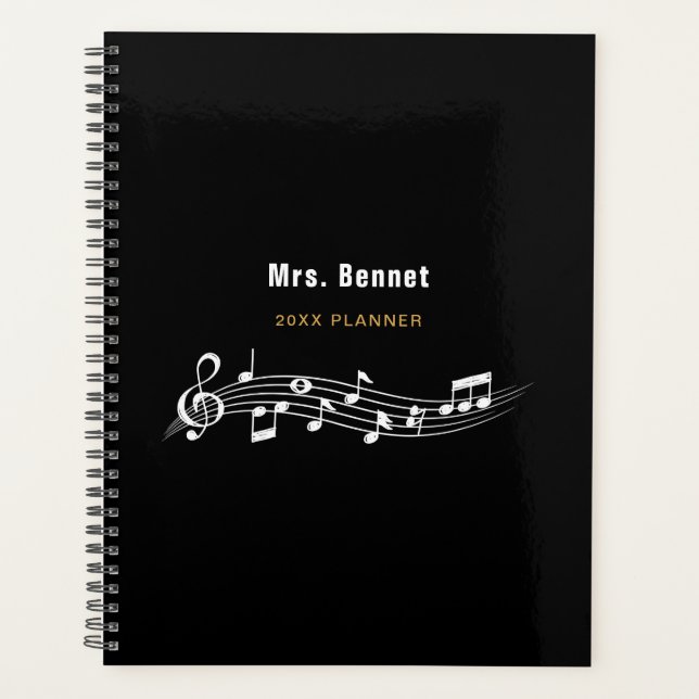 Music Pentagram Planner (Front)