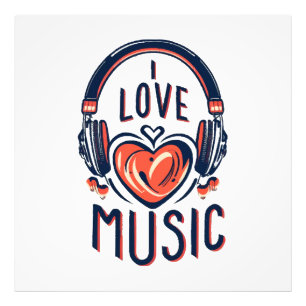 music photo print