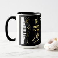 Music Piano Keyboard Players Fun Musical Notes