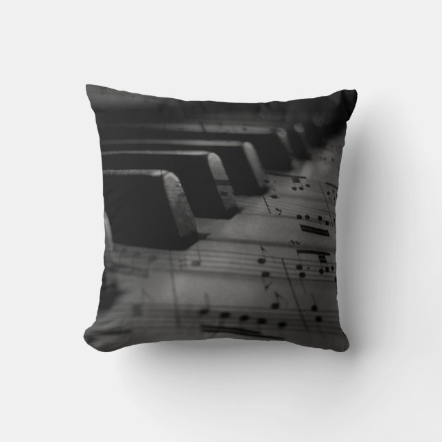  Music Piano Keys Cushion (Front)