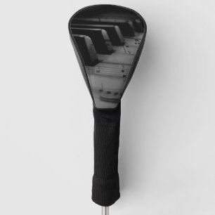  Music Piano Keys Golf Head Cover
