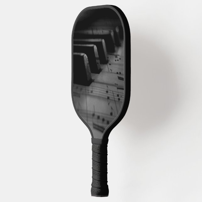  Music Piano Keys Pickleball Paddle (Left)
