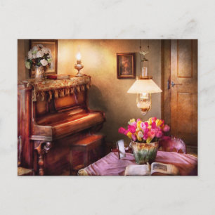 Music - Piano - The Music Room Postcard
