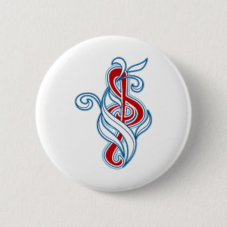 Music Picker 6 Cm Round Badge