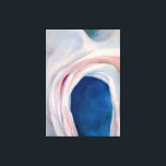 Music Pink and Blue by O'Keeffe Canvas Print<br><div class="desc">Date: 1918 -  Style: Abstract - Music Pink and Blue - Oil on canvas painting by Georgia O'Keeffe.</div>