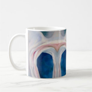 Music Pink and Blue by O'Keeffe Coffee Mug