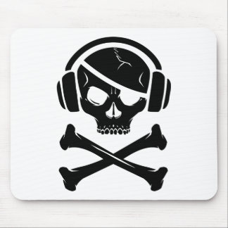 Music Pirate Piracy anti-riaa icon Mouse Mat