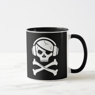 Music Pirate Piracy anti-riaa icon Mug
