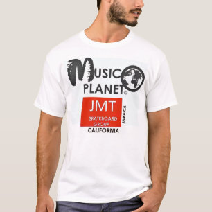 MUSIC PLANET /JMT Men's Basic T-Shirt