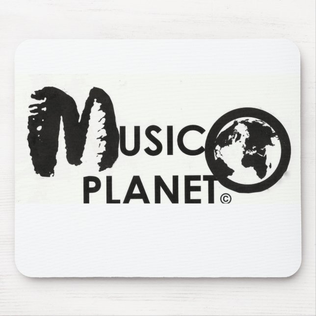 MUSIC PLANET OFFICIAL Mousepad (Front)
