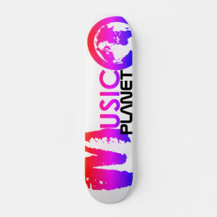 MUSIC PLANET Skateboard, 7¾" Deck Skateboard