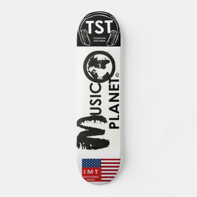MUSIC PLANET USA Skateboard (Front)