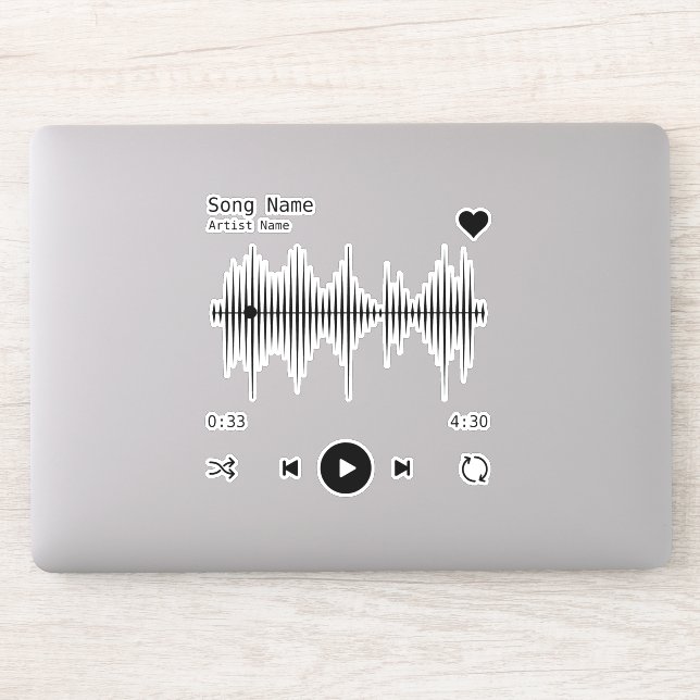 Music Player Artist and Song Personalised (Computer)