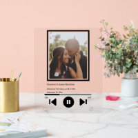 Music Player Photo Personalised 