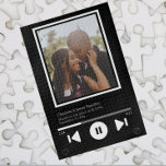 Music Player Photo Personalised Jigsaw Puzzle<br><div class="desc">Novelty and modern Music Player Photo template - Personalised jigsaw puzzle.  add your own photograph and text - change the text to suit your requirements - personalised gifts ideas from Ricaso</div>