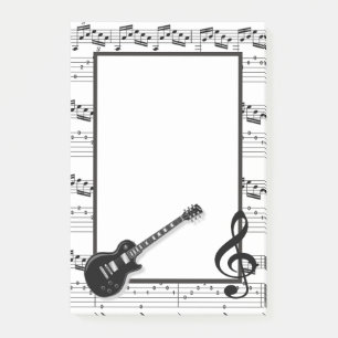 Music Post-it Notes