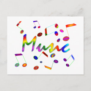 Music Postcard