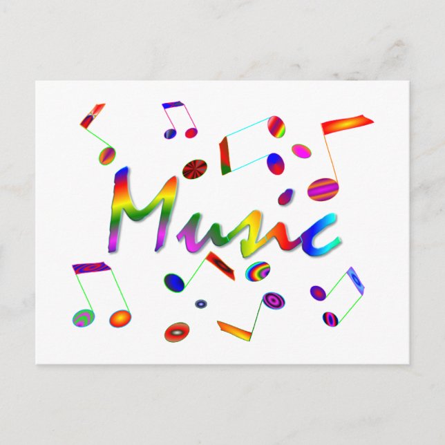 Music Postcard (Front)
