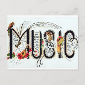 Music Postcard