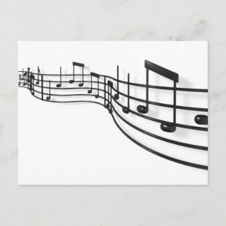 Music postcard 14
