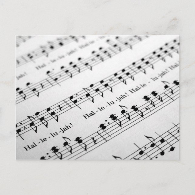 Music postcard 38 (Front)