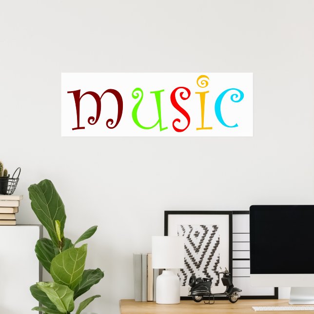 Music Poster (Home Office)