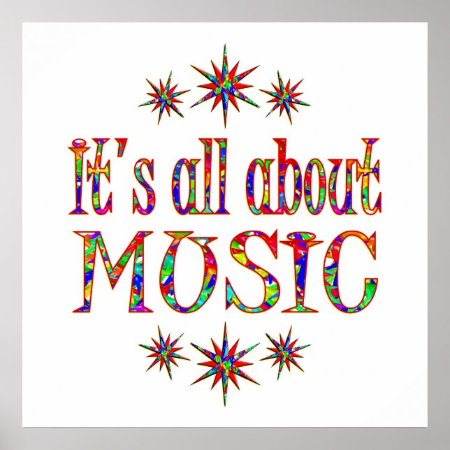 MUSIC POSTER (Front)