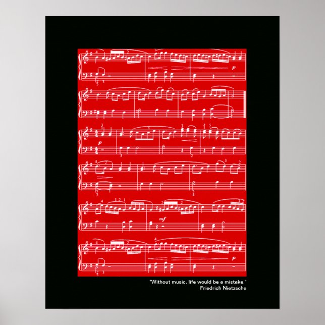 music print for wall (Front)
