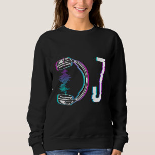 Music  Producer Dj   Retro Sweatshirt