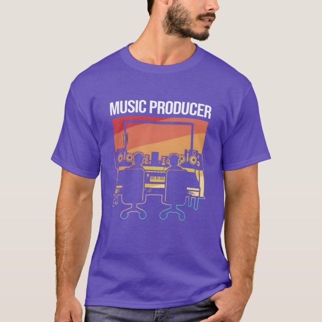 Music Production Beat Making Music Producers famil T-Shirt (Front)