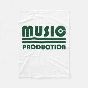 Music Production Fleece Blanket