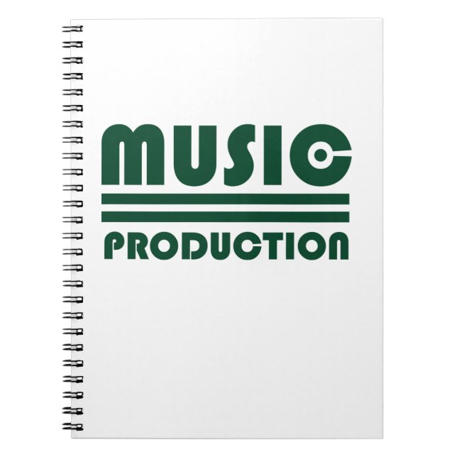 Music Production Notebook (Front)