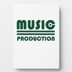 Music Production Plaque