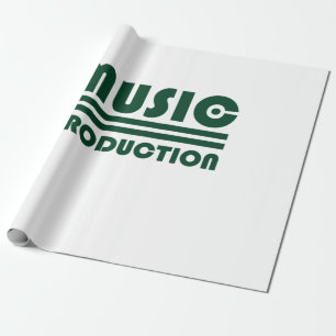 Music Production Wrapping Paper