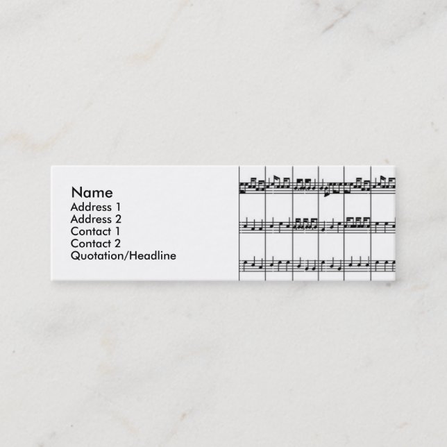 Music Profile Cards (Front)