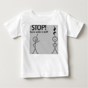 Music Puns Baby T-Shirt